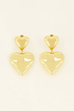 Boucles D'oreilles à Coeurs
