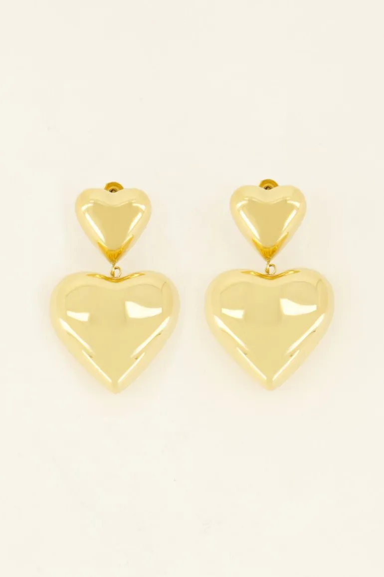 Boucles D'oreilles à Coeurs