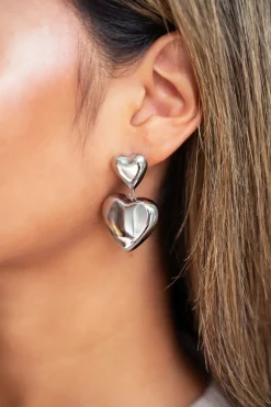 Boucles D'oreilles à Coeurs