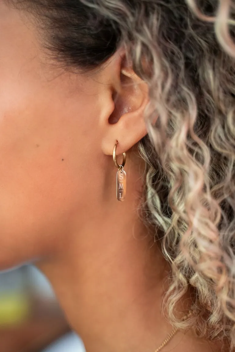 Boucles D'oreilles à Graver Atelier