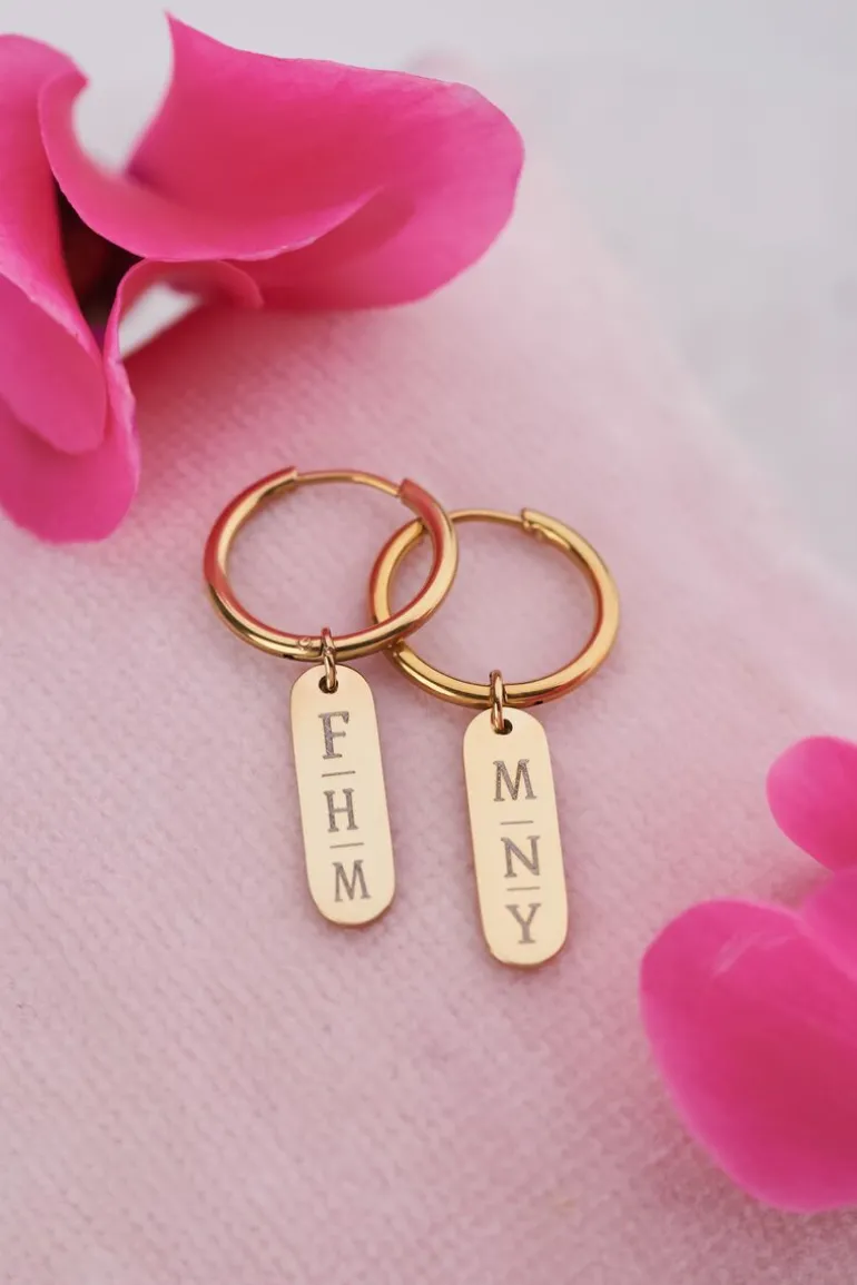Boucles D'oreilles à Graver Atelier