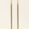 Boucles D'oreilles 3 Longues Chaînes Universe