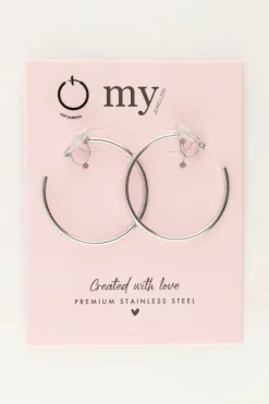 Boucles D'oreilles à Pince Grandes