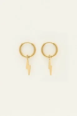 Boucles D’oreilles Avec éclair