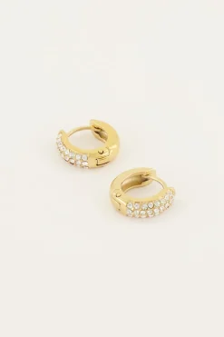 Boucles D’oreilles Avec Cristaux