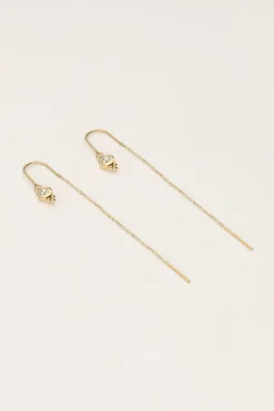 Boucles D'oreilles Avec Cristal