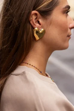 Boucles D'oreilles Avec Cœur