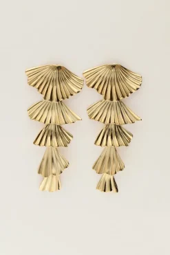Boucles D'oreilles Avec Feuilles