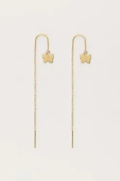 Boucles D'oreilles Avec Papillon