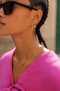 Boucles D'oreilles Avec Papillon