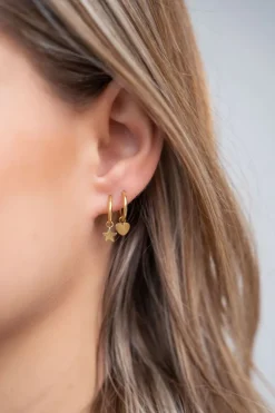 Boucles D’oreilles Avec Petite étoile