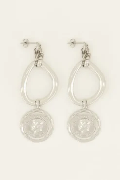 Boucles D’oreilles Bold Spirit Avec Médaillon