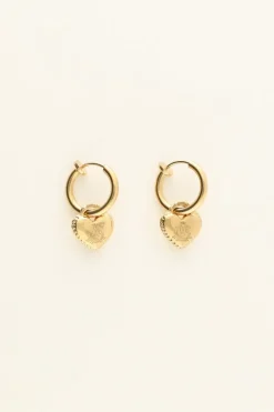 Boucles D’oreilles Coeur My Jewellery à Clip