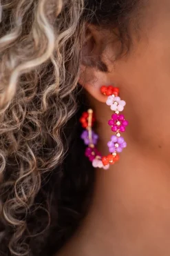 Boucles D'oreilles Colorées Tendance