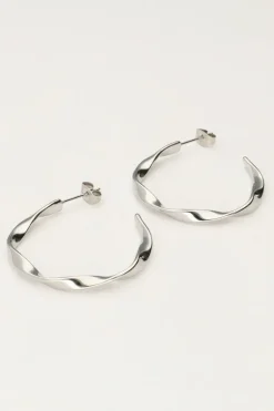Boucles D'oreilles Créoles Torsadées