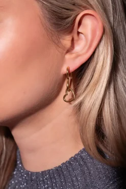 Boucles D'oreilles Double Cœur Universe