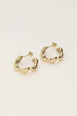 Boucles D'oreilles En Forme De Cœur