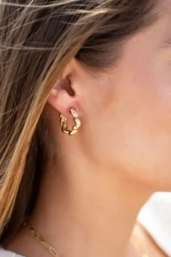 Boucles D'oreilles En Forme De Cœur