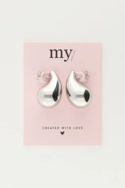 Boucles D'oreilles Goutte D'eau
