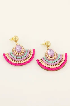 Boucles D'oreilles Longues à Perles
