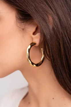 Boucles D'oreilles "martelées"