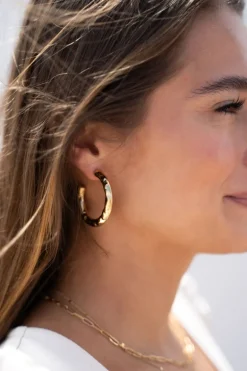 Boucles D'oreilles Martelées