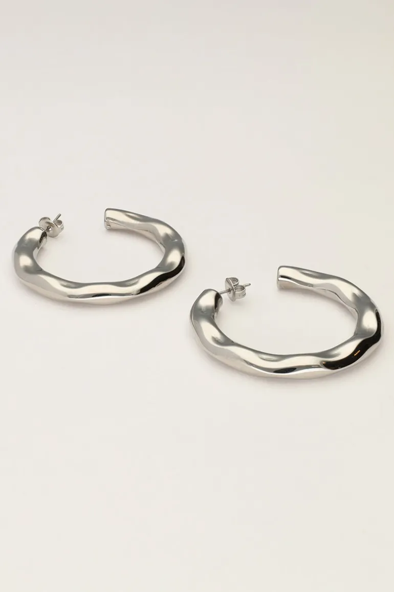 Boucles D'oreilles "martelées"