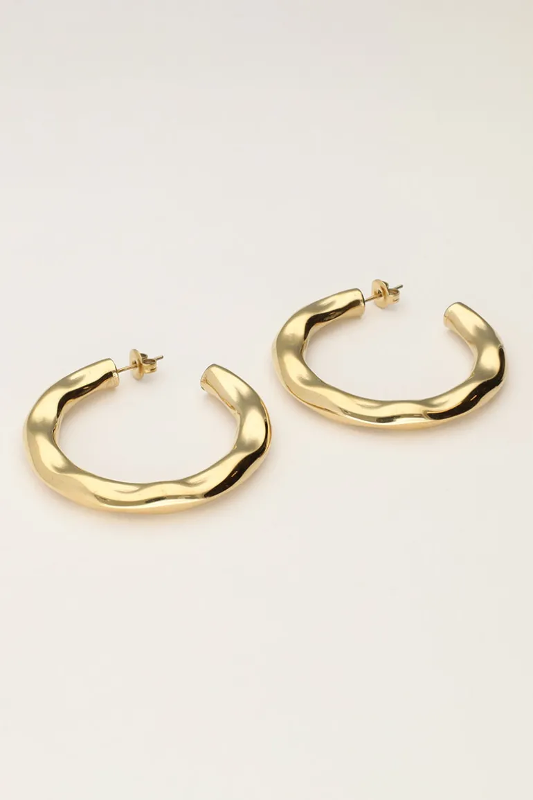 Boucles D'oreilles "martelées"
