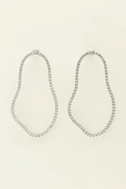 Boucles D'oreilles Originales à Strass