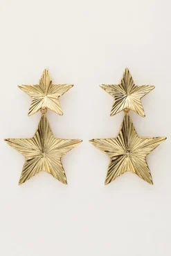 Boucles D'oreilles Pendantes Starry Avec étoiles