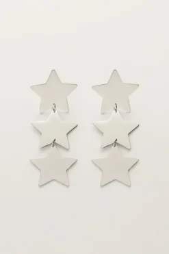 Boucles D’oreilles Pendantes Tendance à Trois étoiles
