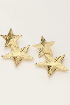 Boucles D'oreilles Pendantes Starry Avec étoiles
