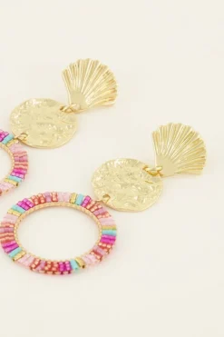 Boucles D'oreilles Perles Multicolores