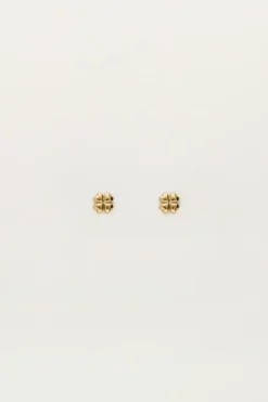 Boucles D'oreilles Puces Mini Trèfle