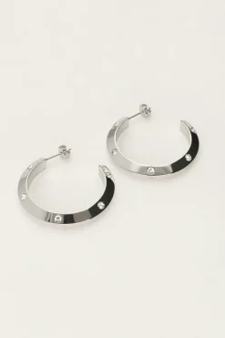 Boucles D'oreilles Starry Avec Strass