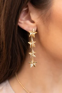 Boucles D'oreilles Starry Avec étoiles