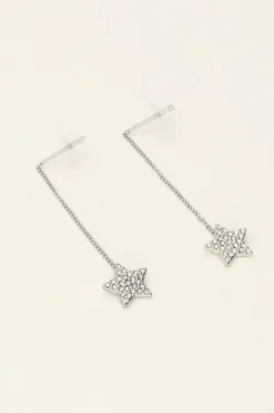Boucles D'oreilles étoile Et Strass Universe
