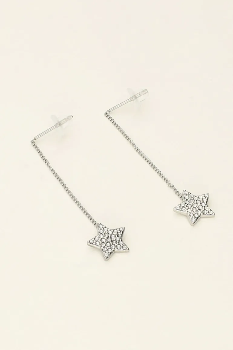 Boucles D'oreilles étoile Et Strass Universe