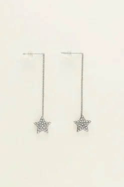 Boucles D'oreilles étoile Et Strass Universe