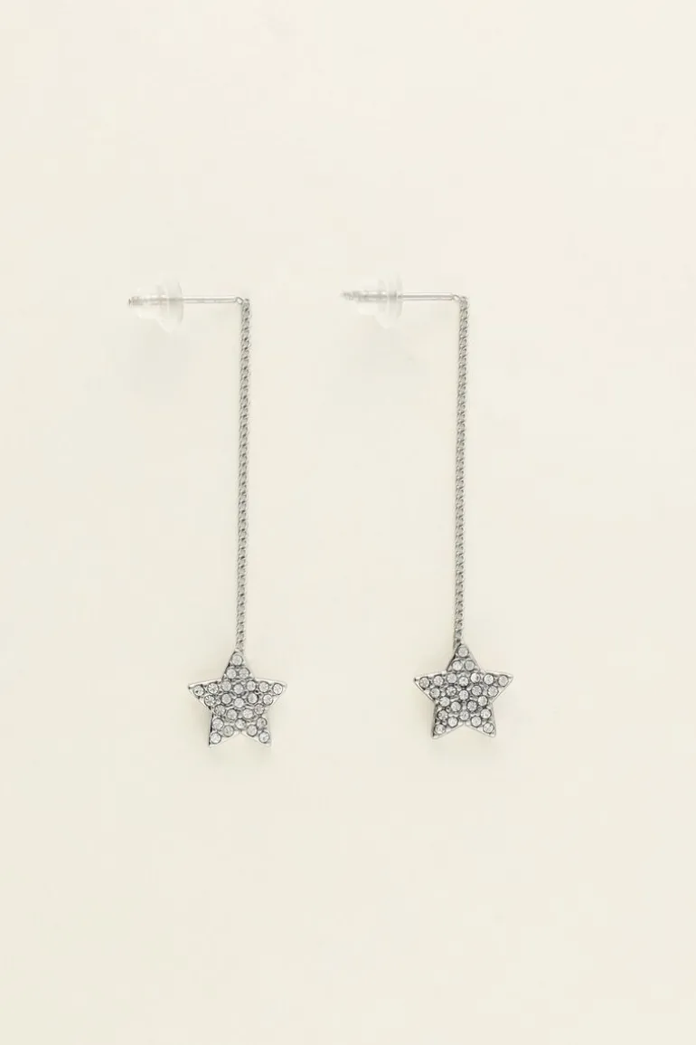 Boucles D'oreilles étoile Et Strass Universe
