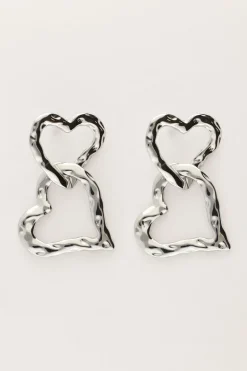 Boucles D'oreilles Vintage Avec Cœurs