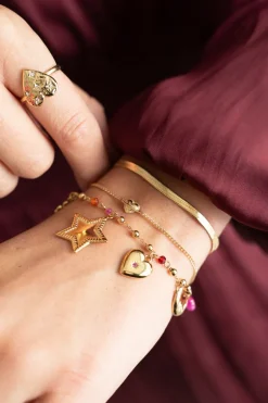 Bracelet à Charms Starry Avec étoile Et Perles