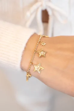 Bracelet à Charms Starry Avec étoiles