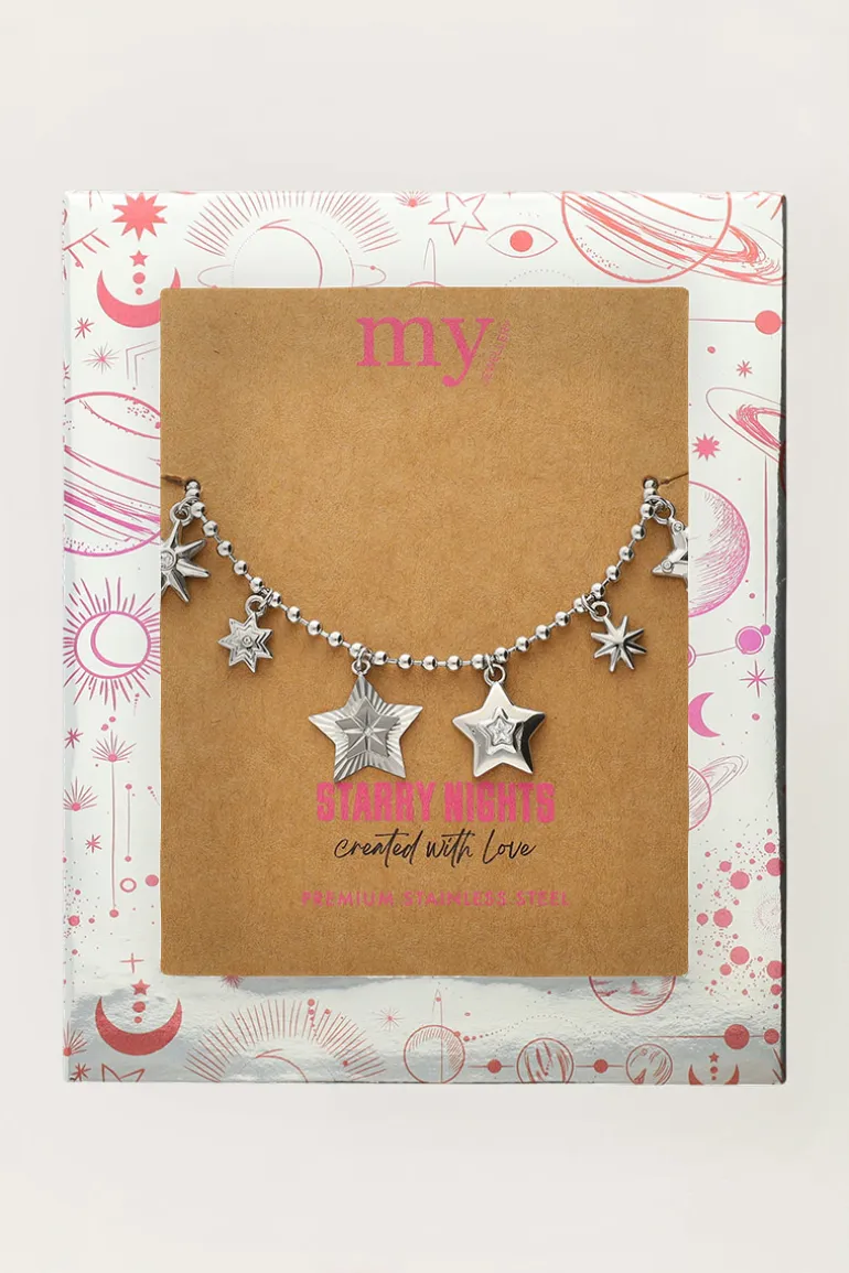 Bracelet à Charms Starry Avec étoiles
