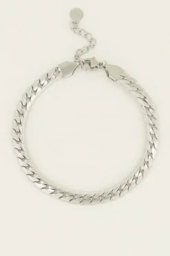 Bracelet à Maillons Plats