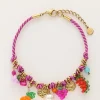 Bracelet Art En Cordon Violet Tutti Frutti