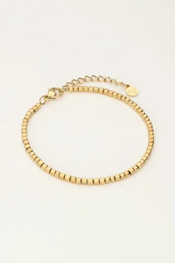 Bracelet Avec Chaîne Carrée