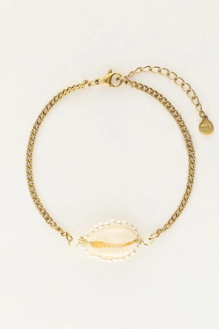 Bracelet Avec Coquillage Et Perles