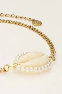 Bracelet Avec Coquillage Et Perles