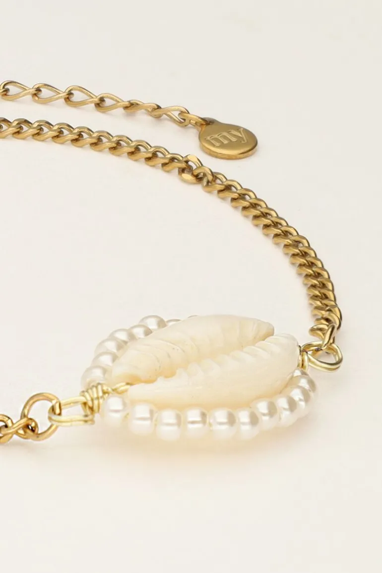 Bracelet Avec Coquillage Et Perles